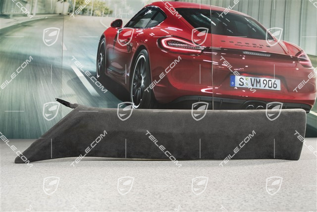 Verkleidung von A-Säule, Alcantara, Schwarz, Coupe, L