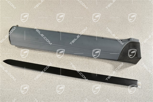 Türverkleidungsleiste mit Zierleiste, Hintertür, Aluminiumpaket, L