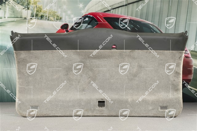 Tapicerka tylnej klapy, Perłowy welur, Stone grey/Steel grey