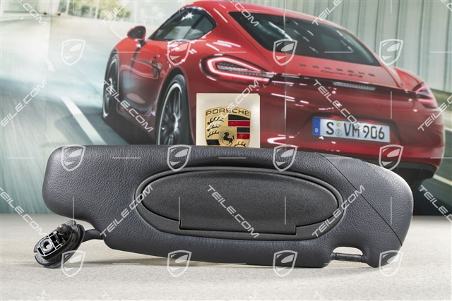 Sonnenblende, Coupe, Kunstleder, metropolblau, R