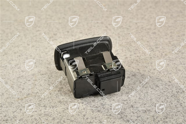 Power windows switch, carbon