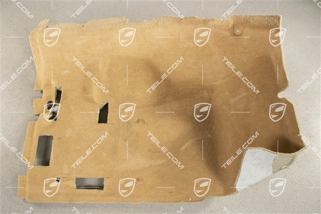 Bodenbelag / Teppich, vorne, Sandbeige