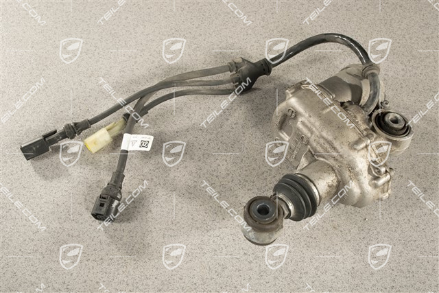 Rear axle steering, R
