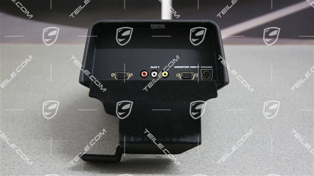 DVD headrest monitor, basic package, black