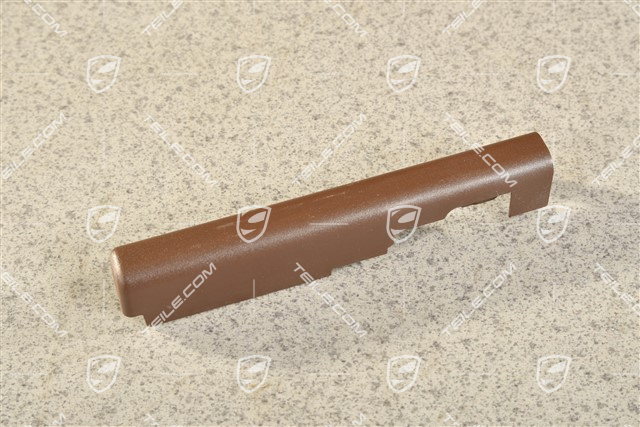 Abdeckschiene für Vordersitz, Hinten, Trüffelbraun, L=R