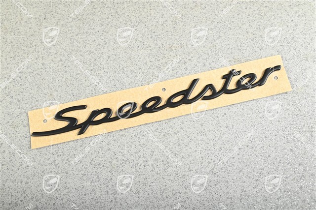 Schriftzug Speedster