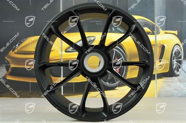 21-inch wheel GT3RS, 12,5J x 21 ET48, black satin matt
