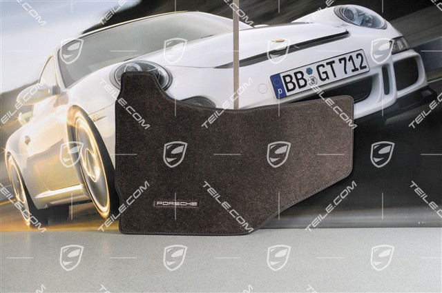 Fußmatten-Set, 4-teilig (997), für 911 Cabrio und Targa Modelle mit BOSE Sound-System, cocoa (braun)
