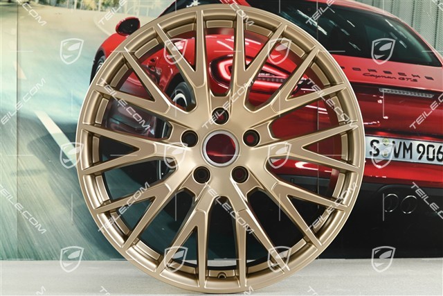 21" Komplet felg Panamera Exclusive Design, 9,5J x 21 ET71 + 11,5J x 21 ET69, neodyme