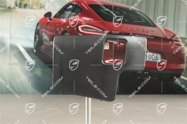Abdeckung für Türfeststeller, Schwarz, R