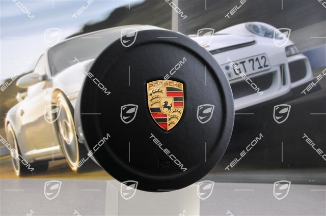 Airbag, Leder, schwarz