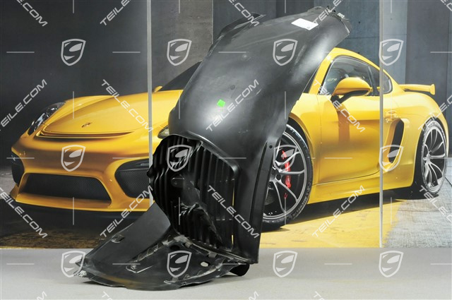 Nadkole przednie, część przednia, Boxster 2.7L PDK/6-biegów / Boxster S 3.4L 6-biegów, L Nadkole przednie, część przednia, Boxster 2.7L PDK/6-biegów / Boxster S 3.4L 6-biegów, L