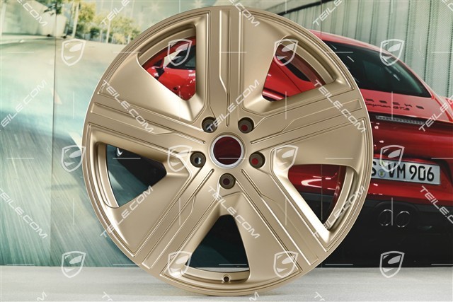 22-inch Macan Exclusive Design wheel rim set, 9J x 22 ET29 + 11J x 22 ET47, neodyme