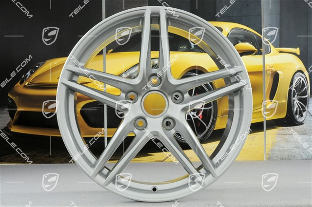 19" Felge Carrera VI, 8,5J x 19 ET50, Brilliant Silver