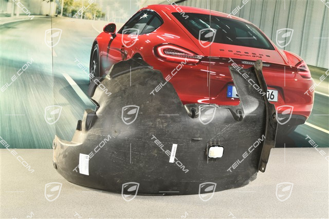 Turbo, Wheel-housing liner, front, rear part, Incl. Wet mode sensor, L