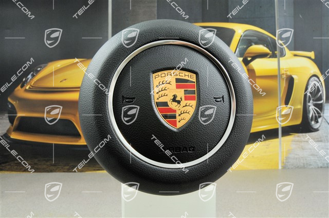 Airbag unit, steering wheel, black Airbag unit, steering wheel, black