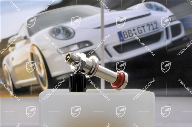 Ventil, Stahl, für Turbo u. Sport-Techno Felgen Ventil, Stahl, für Turbo u. Sport-Techno Felgen