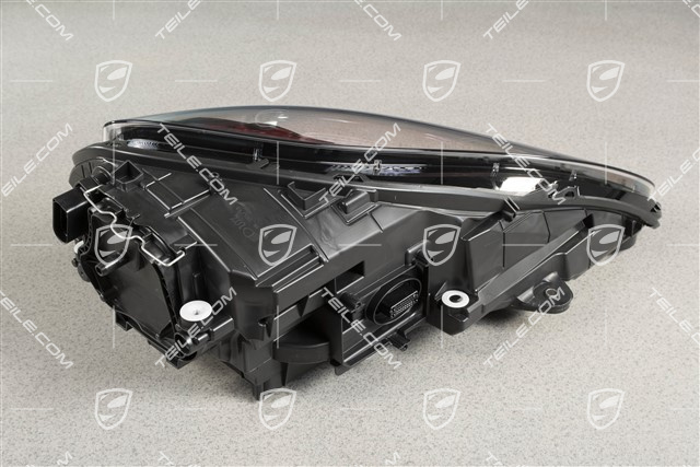 LED headlight, PDLS Plus, black, set, L+R