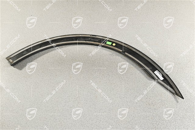 Wide wheel arch cover, front, Black matte, L