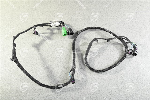 Wiring Harness, Parking Aid System with Real Top View, rear