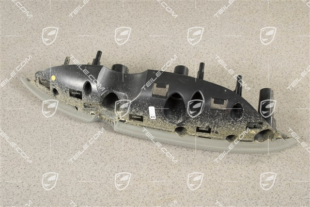 Armlehne, Hinten, Kunstleder, Stahlgrau, L