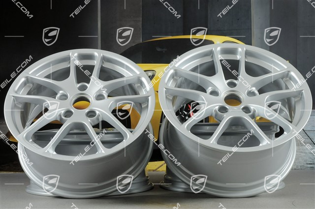 18" Felgensatz "Cayman III", 8J x 18 ET57 + 9J x 18 ET47