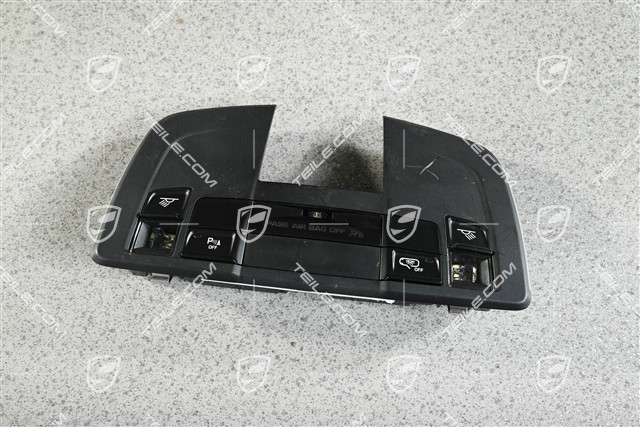 Dachkonsole, Innenlichtpaket, Mit Einparkhilfe vorn und hinten / Advanced Airbag Schwarz