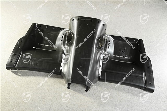 Seat frame for back seat lower / cushion, rear seats