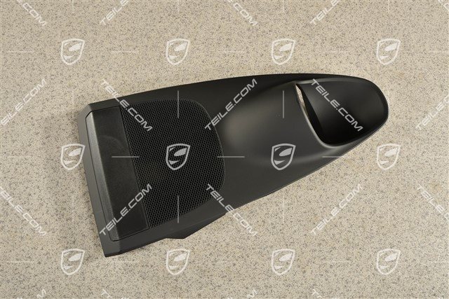 Dashboard centre cover, Sport Chrono, black
