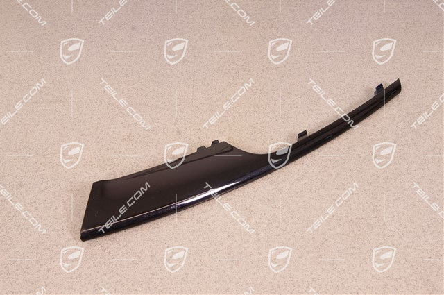 Front bumper disc / trim, lacquered, upper, L Front bumper disc / trim, lacquered, upper, L