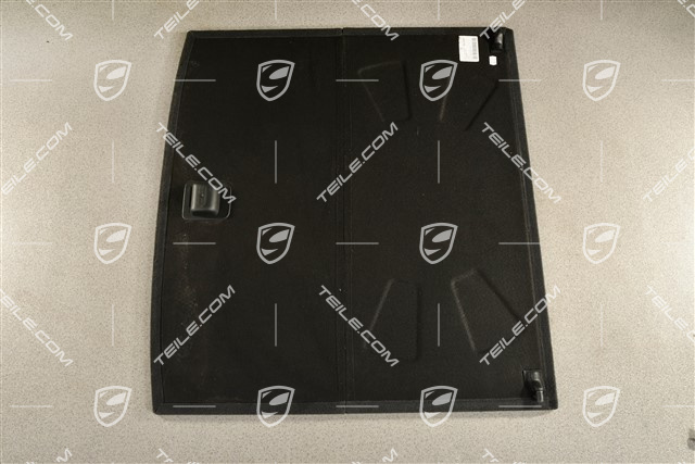 Kofferraumabdeckung, schwarz
