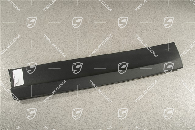 Strip, rear door, Black matt, L