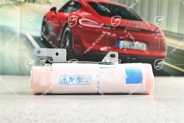 Curtain airbag unit, backseat backrest, R
