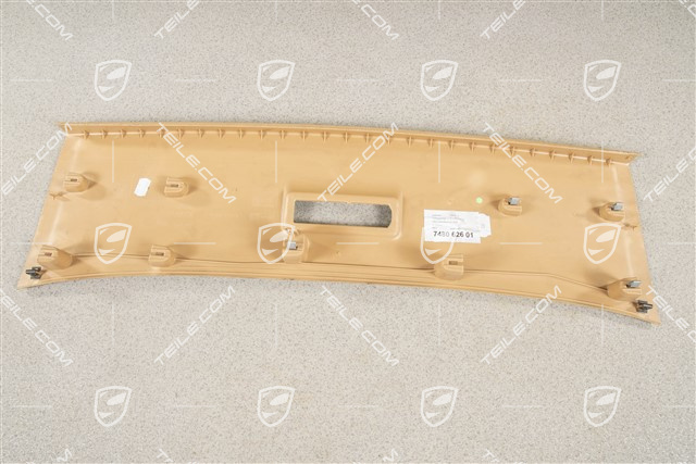 Tapicerka podsufitki, tył, Materiałowa, Sand beige