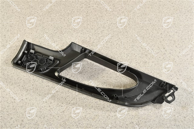 Einsatz, Griffschale, Hinten, Schwarz, R