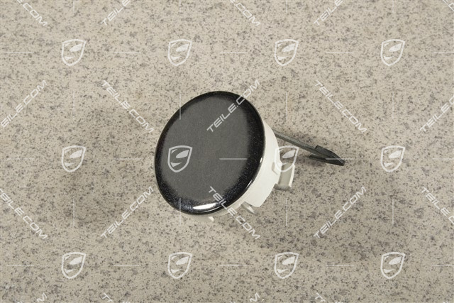 Tow hook hole plug