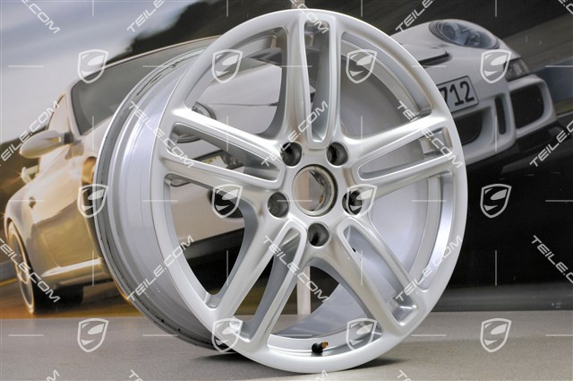 19" Felge Panamera Turbo, 10J x 19 ET61, Brilliant chrome finish