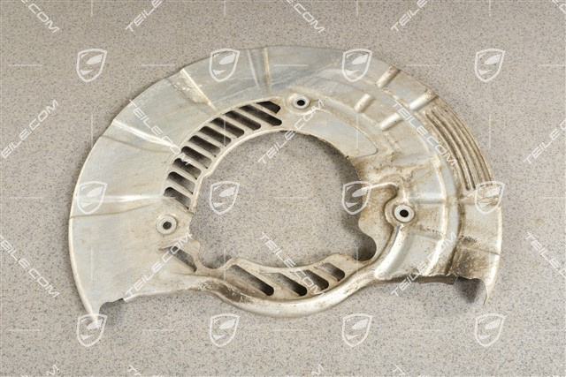 Front axle disc brake protective plate, PCCB, L