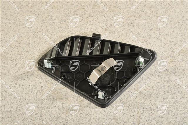 Dashboard cover trim for speaker, Black, L
