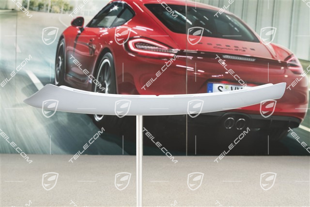 Front bumper disc / trim, lacquered, lower, L
