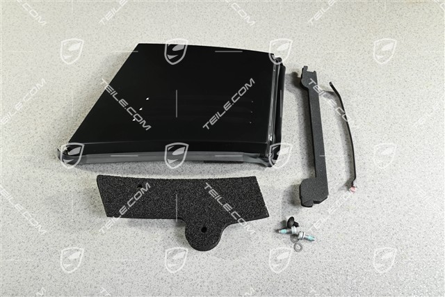 Targa, Roll Bar trim, lateral, Black matte, R
