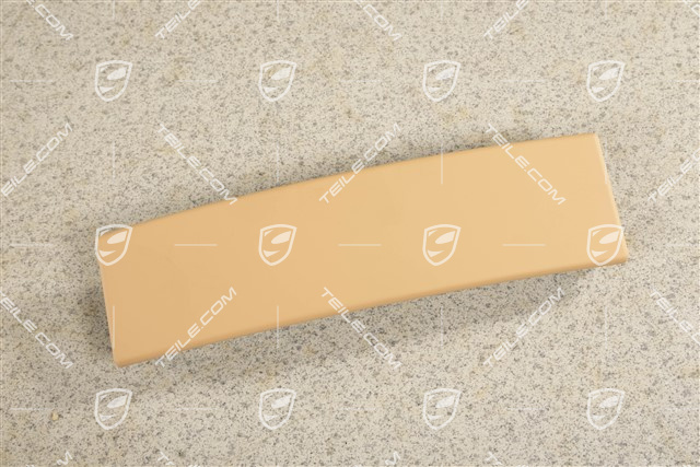 Blinddeckel / Endkappe Mitteltunnel hinten, Sandbeige