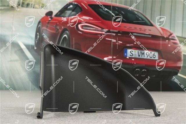 Air duct / Guide, Sport design package, Lateral, Black, R