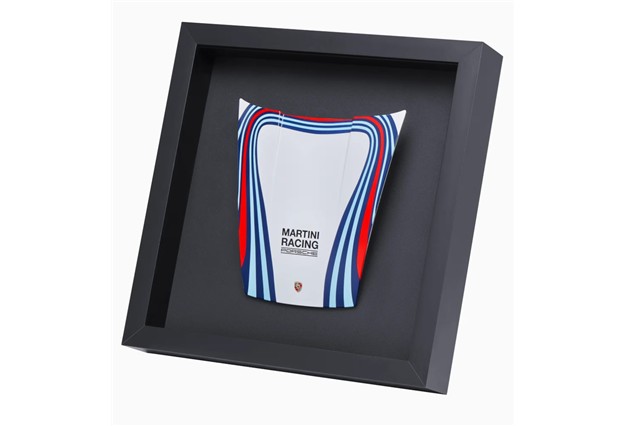 911, Mini Haube, Martini, weiß/multicolor, 1:8 911, Mini Haube, Martini, weiß/multicolor, 1:8