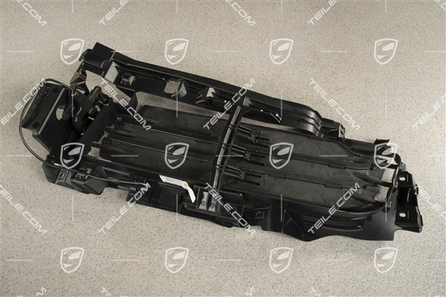 Turbo, Side air duct / ventilation grille / air flap, Black matte, L