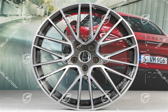 22-inch RS Spyder wheel rim, front, 10J x 22 ET48