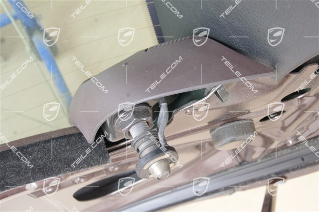 Hardtop komplett, lackiert, macadamia Metallic
