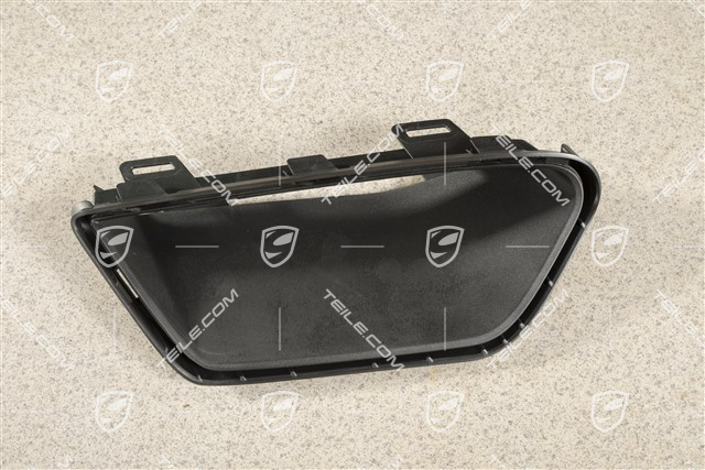 Retaining frame, Matt black, GT3 RS, R