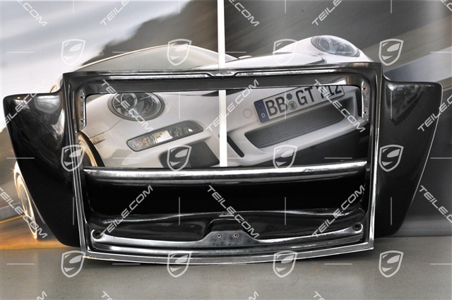 Aero Kit GT2 - Rear spoiler with air inlets, 2-piece set, without grills