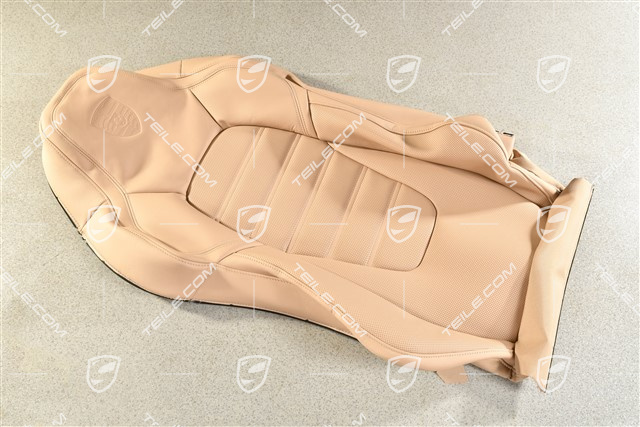 Front seat, Backrest cover, sport seat, Leather, Mojave, L